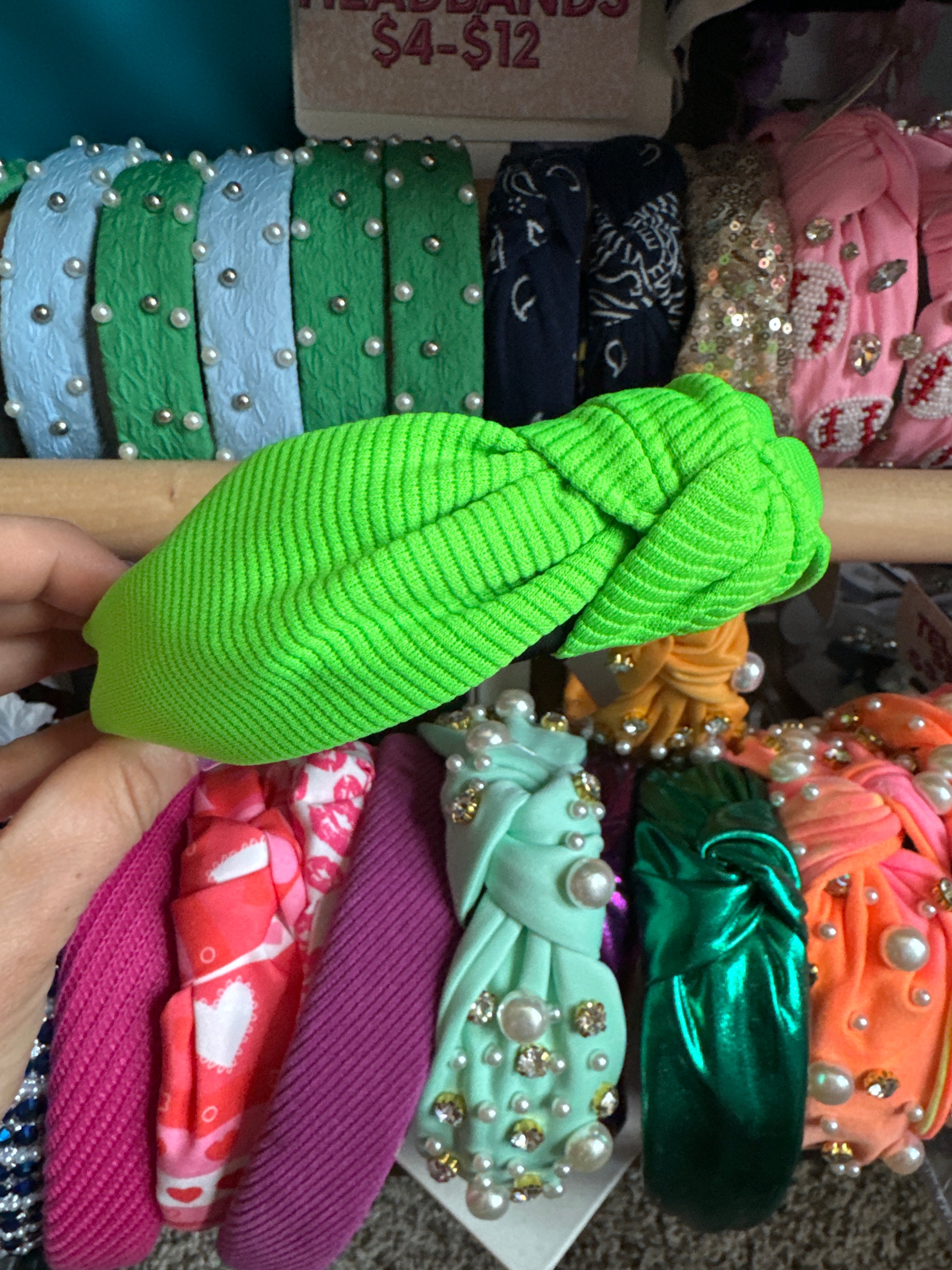 Neon Green Headband