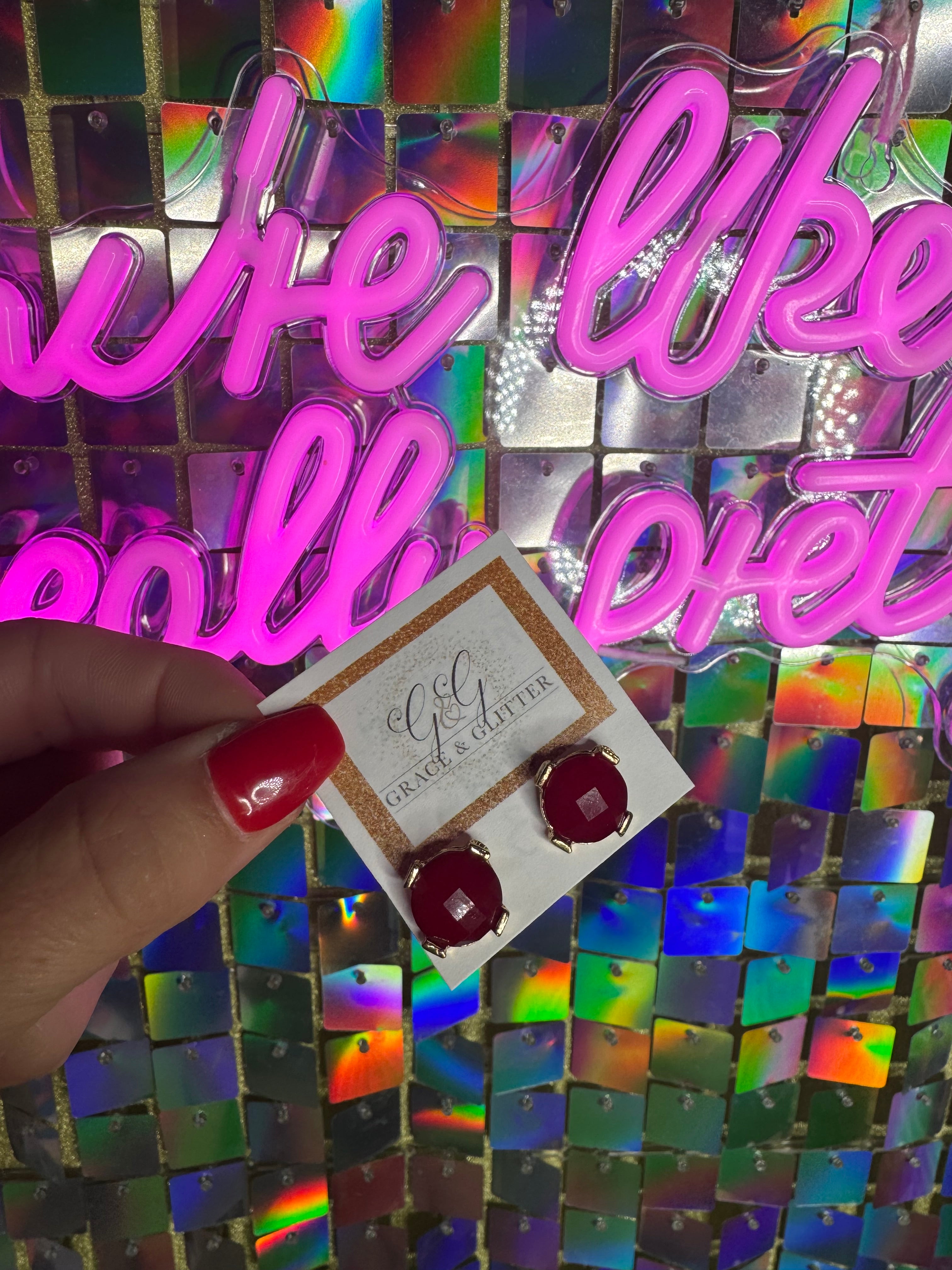 The Classy Stud -Red