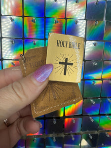 Holy Bible Keychain