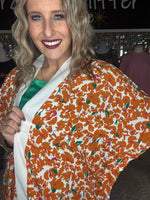 Load image into Gallery viewer, Fall Floral Kimono-One Size

