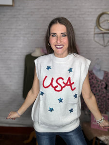 USA Tinsel Top