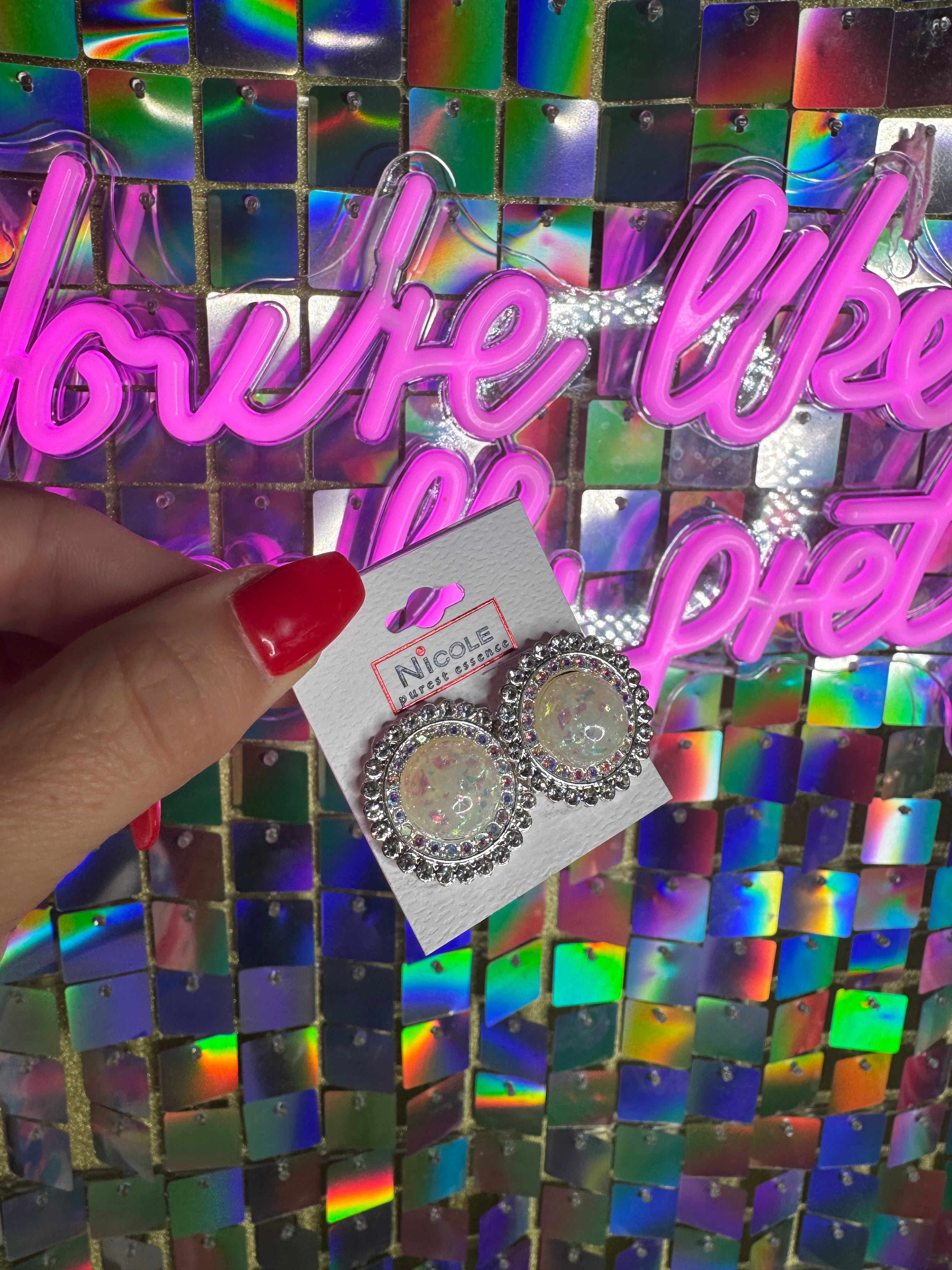 Iridescent Vibes Earrings