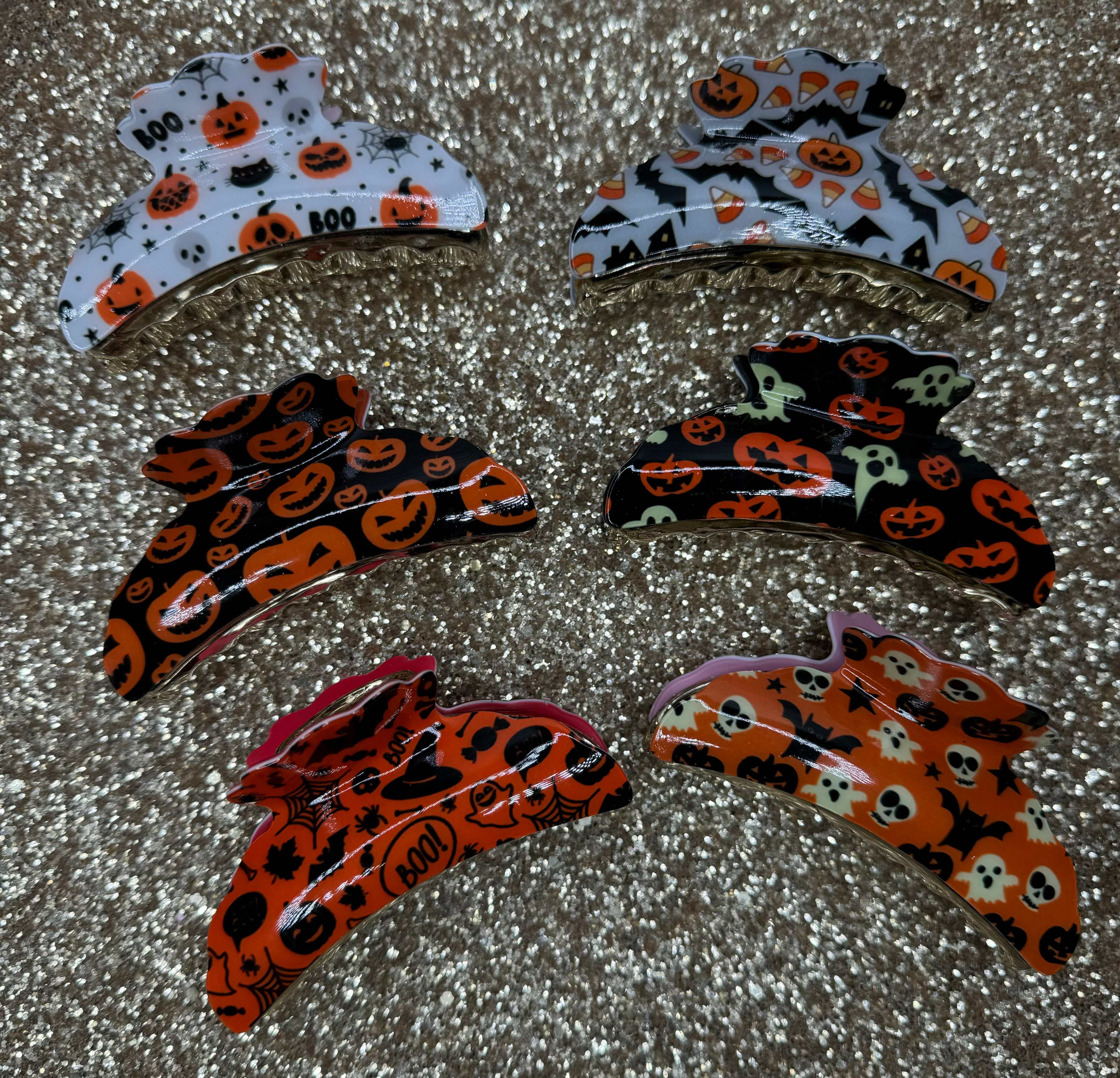 Halloween Claw Clips