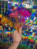 Load image into Gallery viewer, Holographic Foil Flowers
