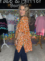 Load image into Gallery viewer, Fall Floral Kimono-One Size
