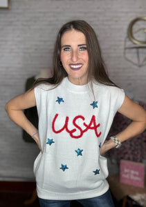 USA Tinsel Top