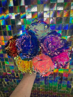 Load image into Gallery viewer, Holographic Foil Flowers
