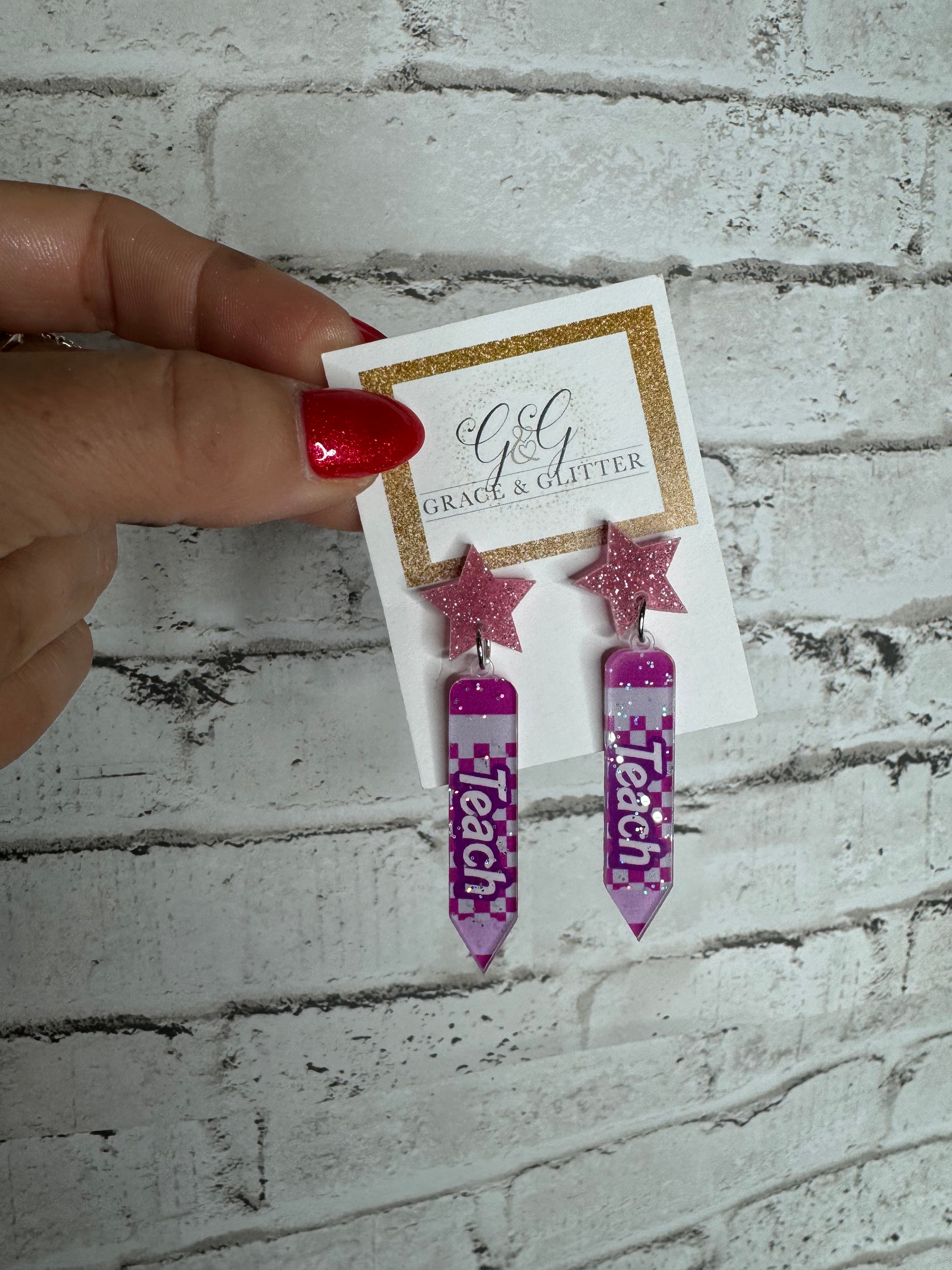 Barbie Teacher Earrings