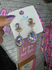 Princess Purple Earrings