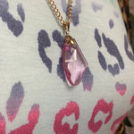 Load image into Gallery viewer, Pink Crystal Necklace
