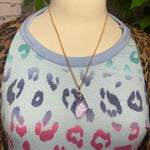 Load image into Gallery viewer, Pink Crystal Necklace
